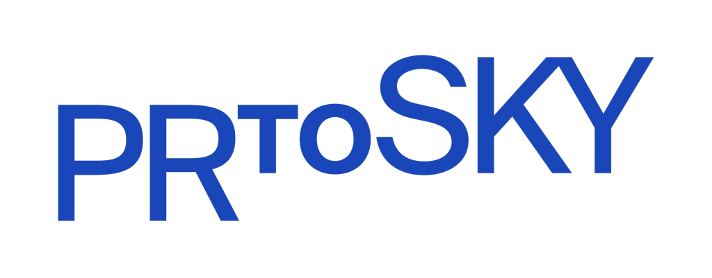 PRtoSKY Logo